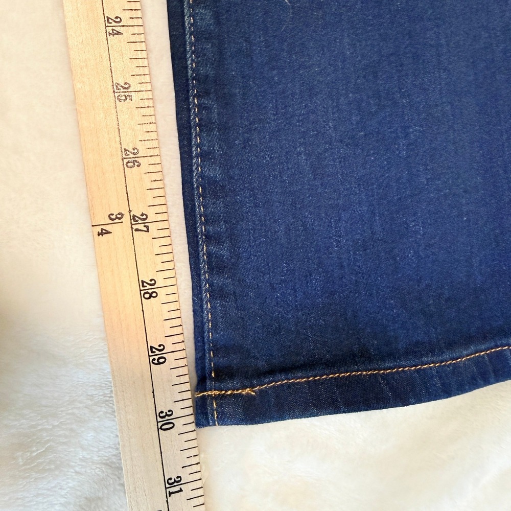 PILCRO Flare Bootcut Jeans Blue Dark Wash Bootcut 16x30 (Flaw) 70s style - Picture 5 of 9